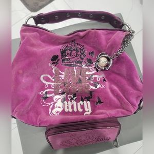 Juicy Couture shoulder bag with matching wallet